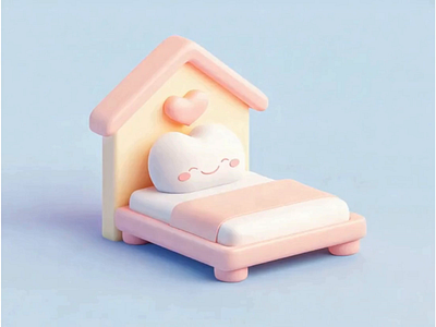 3D Animated Bed Design | Cute 3D Motion Bed Design 3d 3danimation 3dart 3dicon 3dillustration 3dmodeling 3dmotiongraphic 3dobject animation bed beddesign motiongraphic renderart