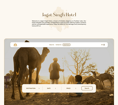 JAGAT SINGH HOTEL | UI UX | WEB graphic design hotel map pushkar rajasthan tourist ui ux web web developmet