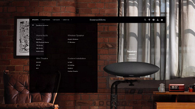 Bowers & Wilkins _ Website sample ui