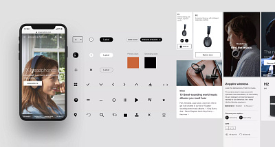Bowers & Wilkins _ UI sample ui