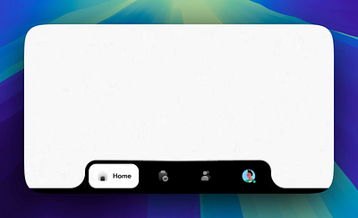 Animated Navbar animation branding dashboard design inspiration navbar portfolio design productdesign sidebar tab ui uiuxdesign ux