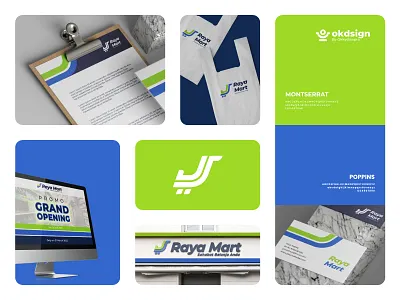 Raya Mart – Visual Identity Design brand design brand identity branding brandpresentation cleandesign design designforretail designmockup islamicbranding logo logo design logotype minimallogo modernbranding retailbranding shariabusiness storebranding typographylogo visual identity