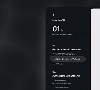 Side Stepper animation branding dark darktheme design illustration inspiration logo portfolio design productdesign sidebar stepper steps ui uiuxdesign ux