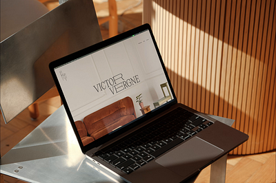 Victor Vergne - Website sample ui