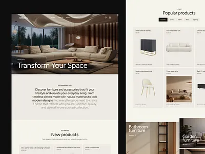 Sklum dairy store concept branding clean concept design ecommerce figma furnituredesign graphic design homepagedesign minimal minimalfurniture responsivedesign ui uidesign uiux ux uxdesign web webdesign website