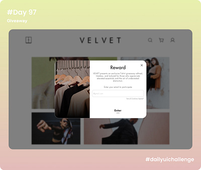 DailyUI 097 - Giveaway dailyui097 dailyuichallenge design ui uiux ux