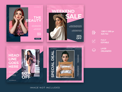 Girls Multiple fashion design idea . animation banner design brand identity branding carousel design design facebook ads girls fashion girls post graphic design illustration instagram post logo motion graphics social media weekend post