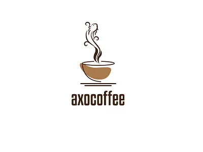 axocoffee logo logo