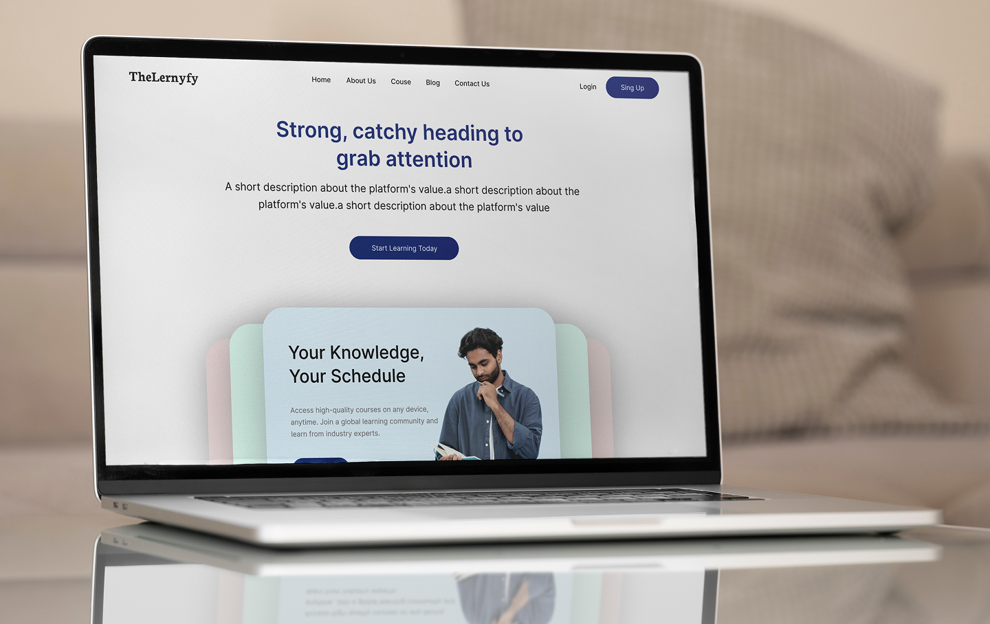 Empowering Learning Through Design SaaS EdTech Platform UI Case branding design graphic design logo typography ui ux