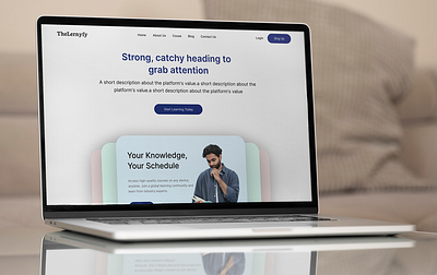 Empowering Learning Through Design SaaS EdTech Platform UI Case branding design graphic design logo typography ui ux