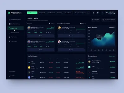 UI-UX for Web3 & Cryptocurrency design interface product service startup ui ux web website