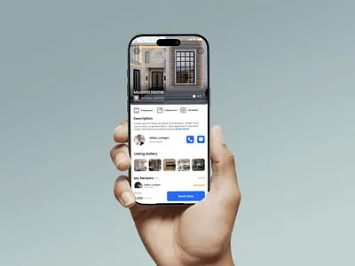 Real Estate Search Screen appdesign clean interface creative portfolio design figma hotel booking mobiledesign propertysearch realestateapp searchscreen ui uiux userinterface