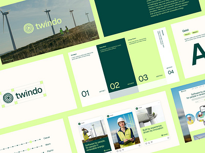 Brandguide wind energy software b2b brandguide branding logo responsive ui ux