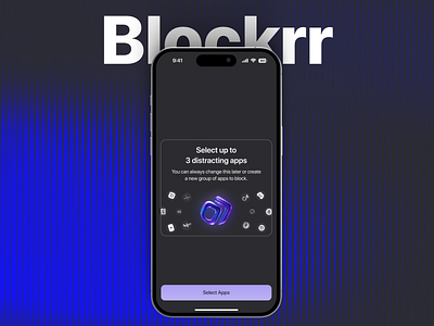 Mobile App Onboarding for Blockrr app design apps design best app design design ios app design mobile app mobile app design modern app ui startup tracking app ui user interface ux visual design