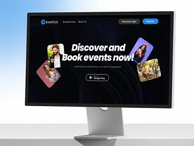 Eventus — Streamlined Event Booking Website UI/UX booking platform dribble best shot event booking event landing page event management event organizer web event website event website design festival website netro netrosystems party management web trending design uiux web app website design weekend planner