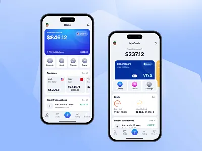 Fintech Mobile App | App Design | App Interface | Banking app app design app interface banking banking app banking design banking mobile app fintech fintech app fintech design fintech mobile app mobile mobile app mobile app design mobile design mobile interface modern design product design responsive design ui ux