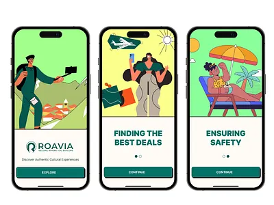 Travel App Onboarding Design adventure destination explore flight flight booking illustration mobile app mobile app onboarding mobile onboarding mobile ui onboarding onboarding ui travel agency trip onboarding trip planner ui users onboarding vacation vacation app
