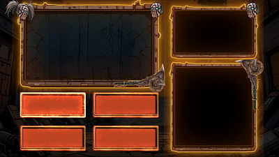 🔥 Overlay Name: "RustReign" – Steampunk Survival Twitch Overlay animation design graphic design illustration motion graphics open for commission rust reign overlay stallion studio limited stream overlay twitch overlay