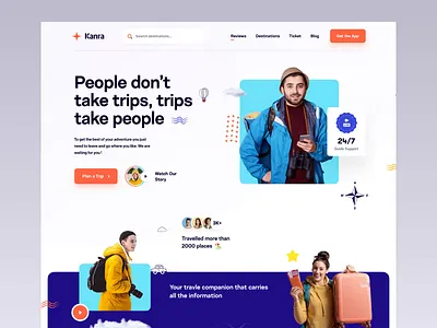 Website Design for Travel Agency flight boking homepage landing page ticket booking tourism travel travel agency landing page travel agency website travel agent travel and hotel booking travel booking platform travel landing page travel service website travelling uidesign vacation web design website website design website designer