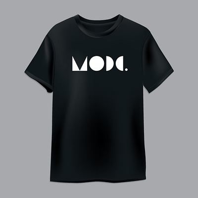 MODE. apparel logo tshirt