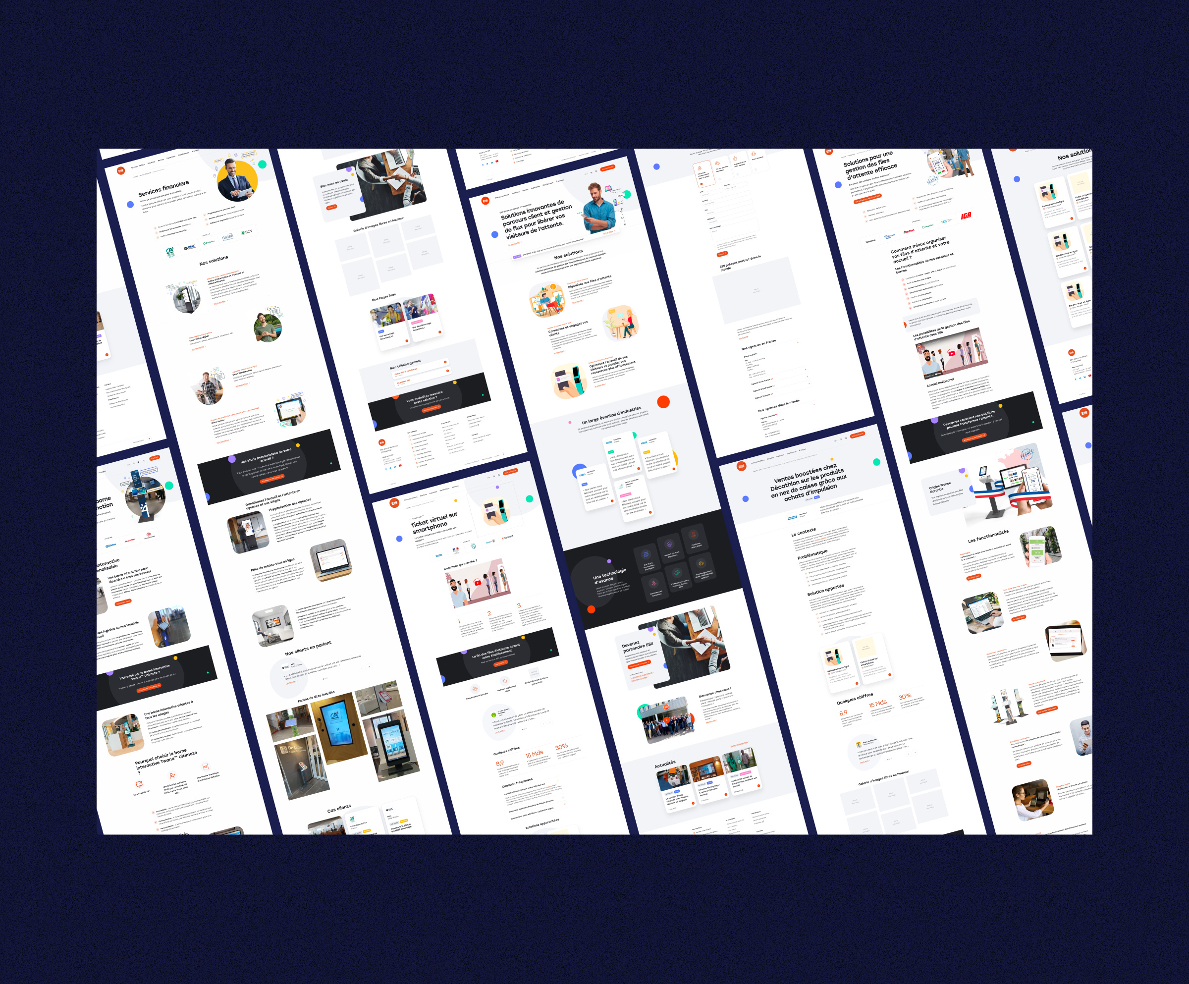 ESII branding & website, the customer journey management company Image 6