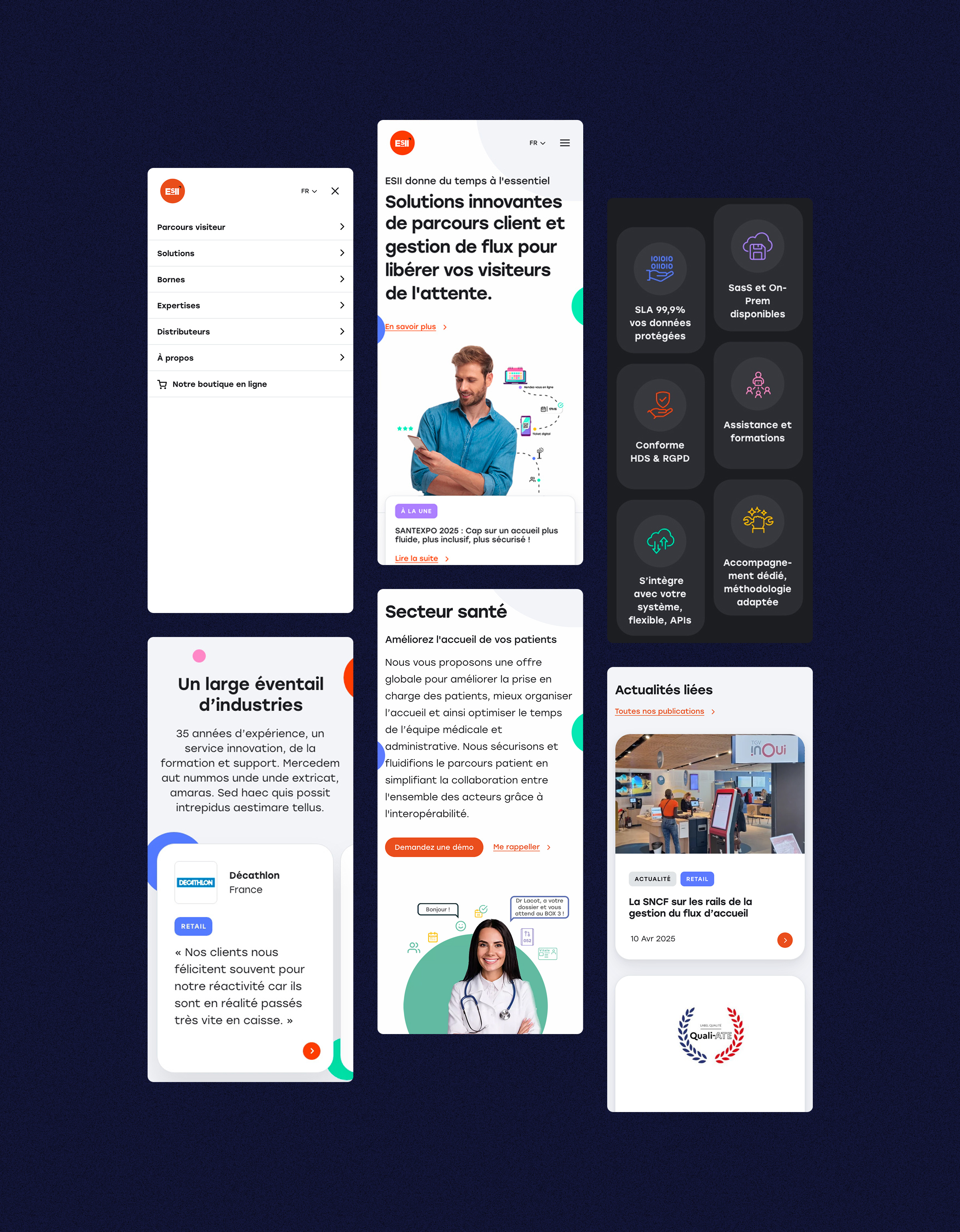 ESII branding & website, the customer journey management company Image 8