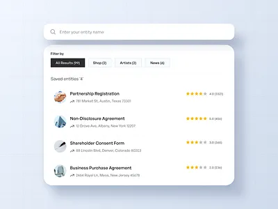 Modern Search Input UI componentdesign dribbbleui inputfield microinteraction minimalui portfolio searchbar searchinput uielement uxdesign