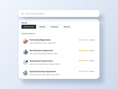 Modern Search Input UI componentdesign dribbbleui inputfield microinteraction minimalui portfolio searchbar searchinput uielement uxdesign