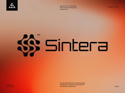 Sintera™ brand identity branding concept logo creative creative design creative designer design designer graphic design graphic designer innovation logo logo designer logomark logotype mark medicine synthetic visual visual identity