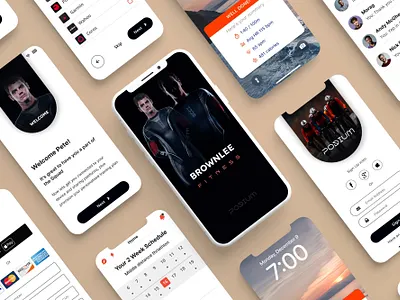 Podium - Triathlon App ai asistant app complex ux interaction design product design running sport app swimming triathlon ui ux