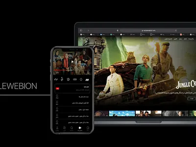 Telewebion - IPTV android design app design hulu ios design iptv netflix prime telewebion tv tv design tw vod web tv