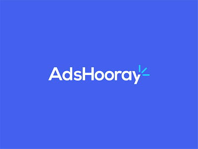 AdsHooray – Logo Concept ad logo advertising branding business logo clean design company logo design illustration logo logo design marketing logo seo visual identity