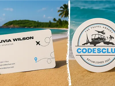 🧳 Travelling 🧭 advertising branding icons logo motion graphics travelling ui vector visitingcard