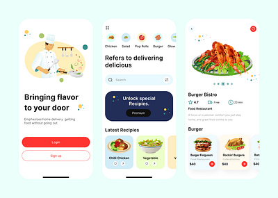 Modern & Interactive UI Design app modern ui ux