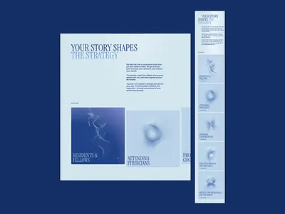 Corporate website | Services section adaptive design blue branding composition design illustration minimalist mobile design modern website monochome typography ui uiux web development webdesign website