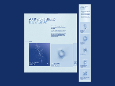 Corporate website | Services section adaptive design blue branding composition design illustration minimalist mobile design modern website monochome typography ui uiux web development webdesign website