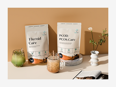 3d rendering for MaaDico's Product Packaging 3d 3d modelling 3d rendering aboxagency branding design label design maa dico packaging pcos care plant based powder realisticrender thyroid care