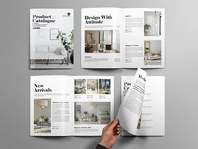 Product Catalogue design annual report product catalogue