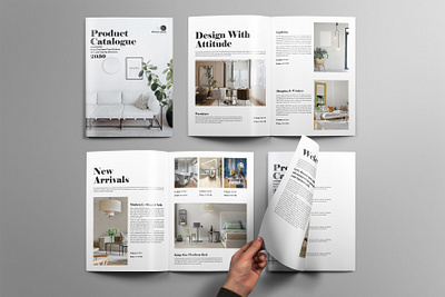 Product Catalogue design annual report product catalogue
