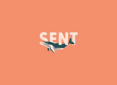 SENT (Jonah) Bible Study | Supplemental Assets bible bible study book book cover branding cover fish flat identity illustration jonah lockup logo study sun typography whale woodcut