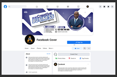 business solution agency facebook cover design ads artgraphz banner ads banners branding business carousel carousel design cover design email signature facebook cover flyer label logo marketing package design printed design seo signature design social media post