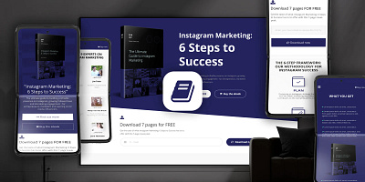 Instabook — Instagram Marketing: 6 steps to Success design development graphic design ui ui design ux ux design web web design web development webdesign