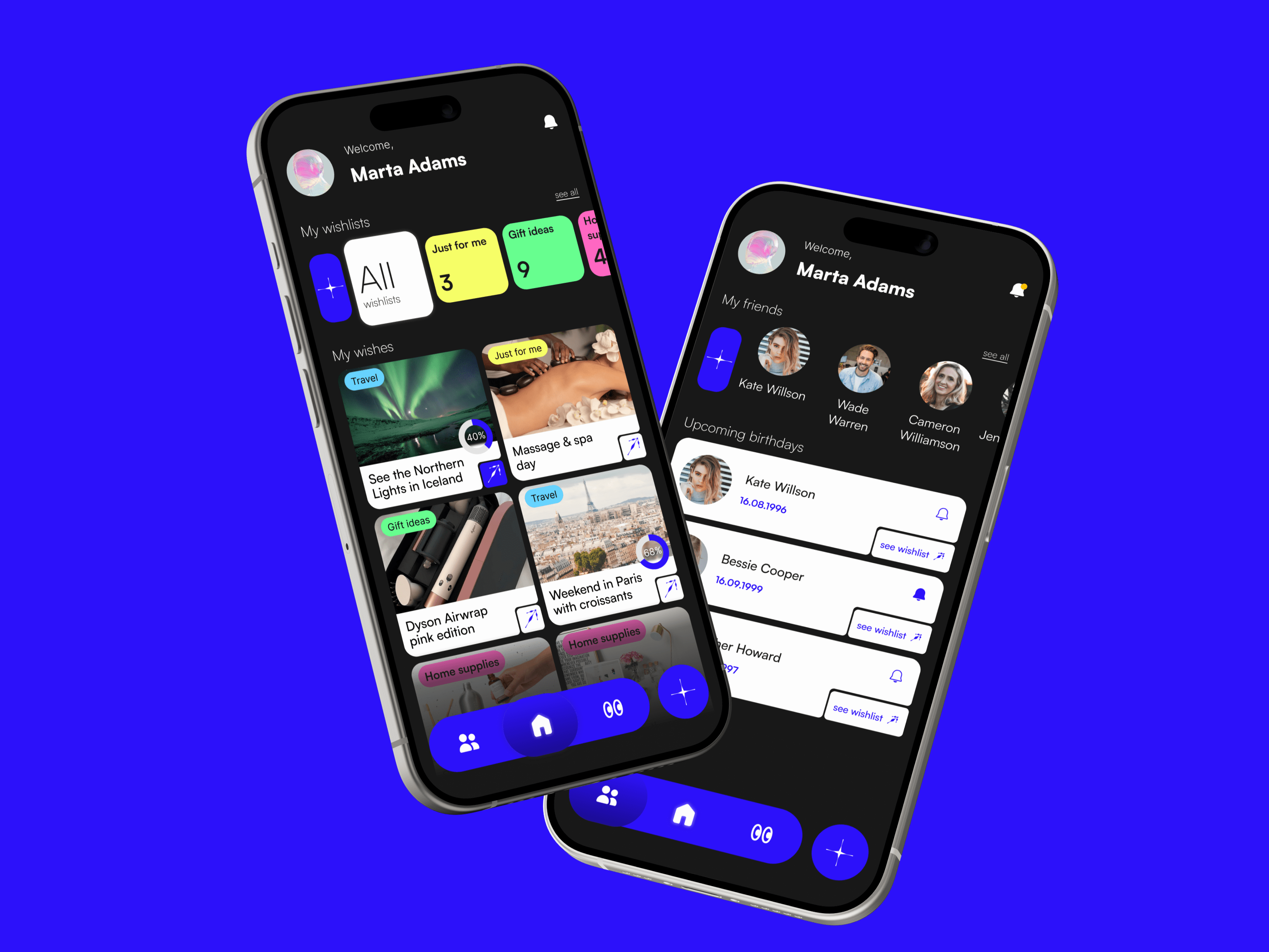 Wishlist App Concept — because every dream deserves its place app app design design figma mobile design ui ux uxui wishlist