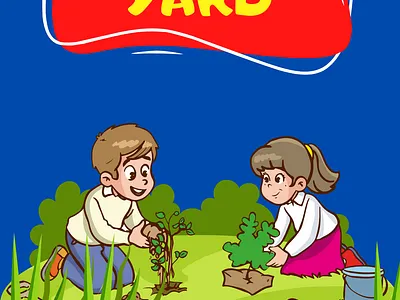 Science in the School Yard - Children’s Book Cover Design bookcoverdesign bookmockup canvadesign childrenbook educationaldesign gardenlearning illustration kidslearning playfuldesign schooltheme