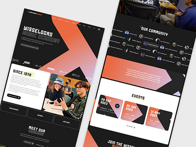 Branding and webdesign for music academy responsive ui ux webdesign