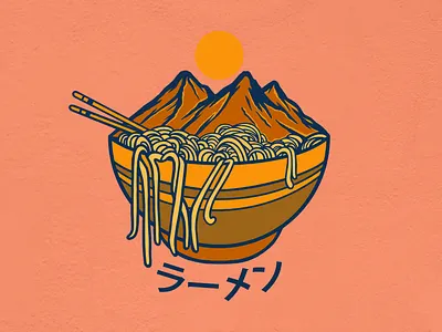 RAMEN MOUNT spaghetti