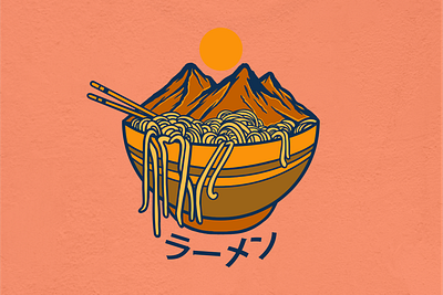 RAMEN MOUNT spaghetti
