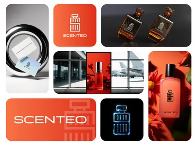 Scento – Luxury Perfume Branding Design branding design graphic design illustration logo logo design minimaldesign modern perfume signature logo ui unique