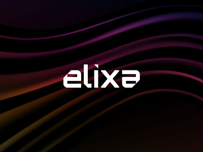 Elixa - Bold, Modern, and Futuristic logo design bold branding businesslogo elixa futuristic logodesign logomaker modern tech timeless