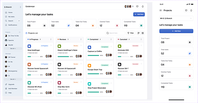 Project Management Tool: Q-Branch project management